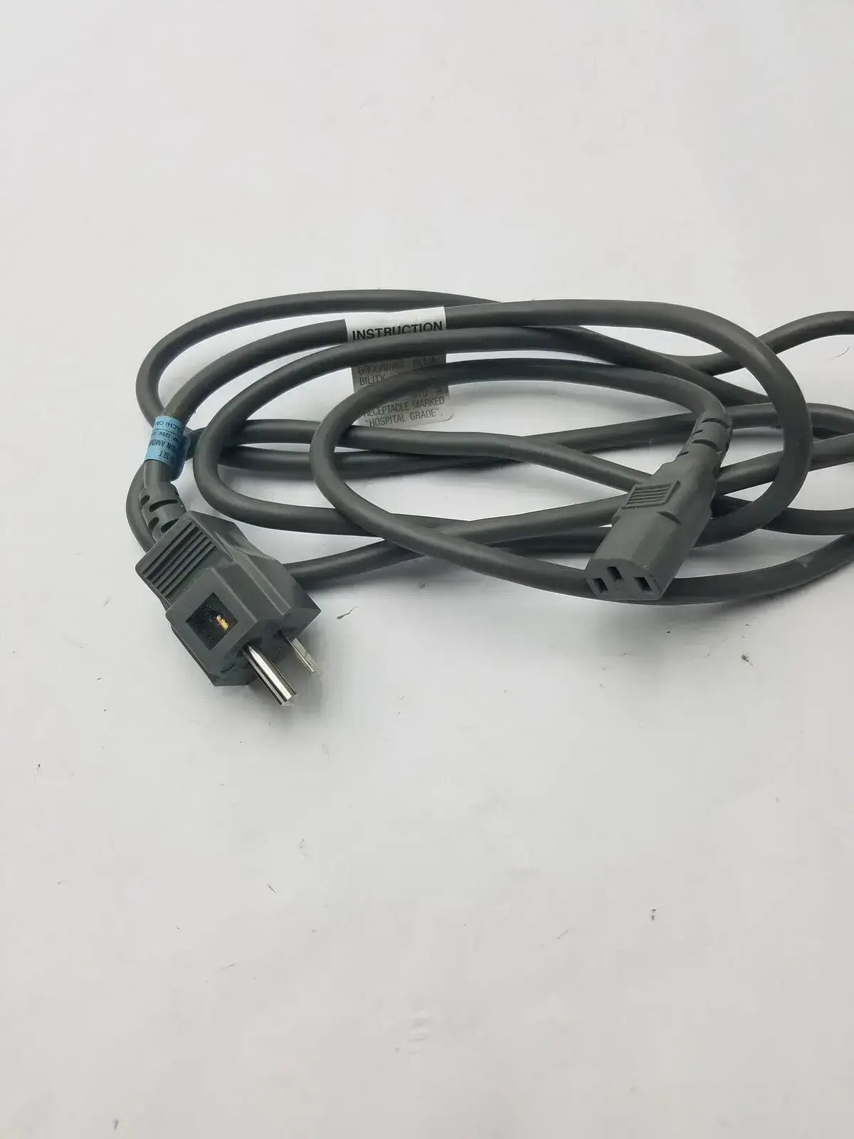Generic 3 Prong Power Cord Detachable Cable Power Cord, second-hand product photo 2