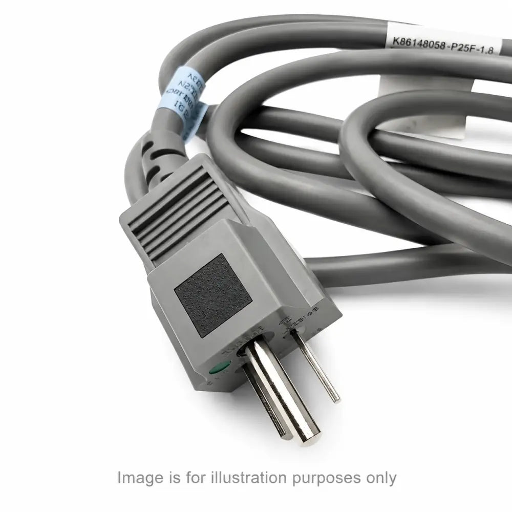 3 Prong Power Cord Detachable Cable - Power Cord