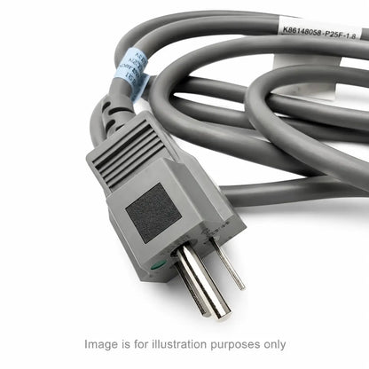 3 Prong Power Cord Detachable Cable - Power Cord