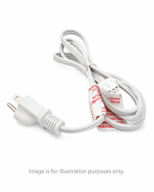 3 Prong to 3 Pin Female Connector Electric Power Extension Cord