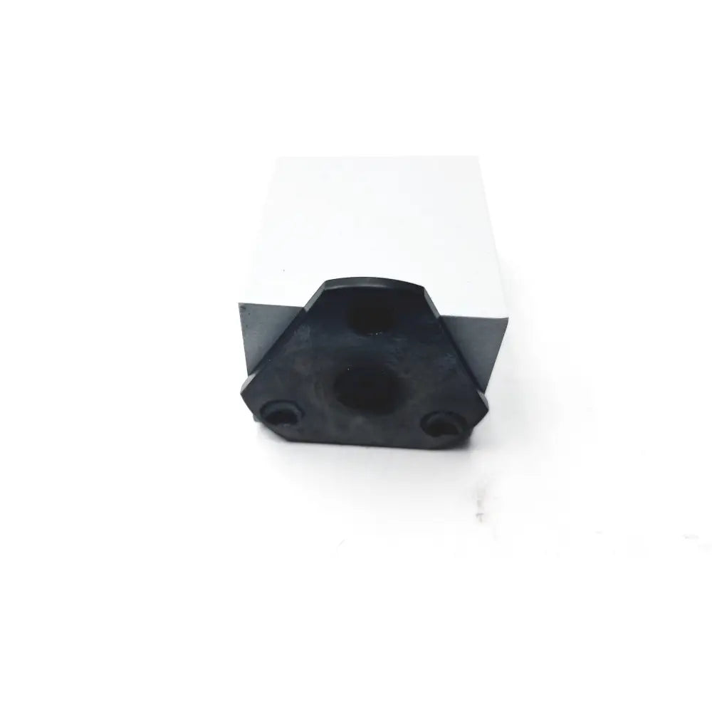 Black three-flute end mill with hexagonal shank and rounded edges for shape calibration kit a1146001b use