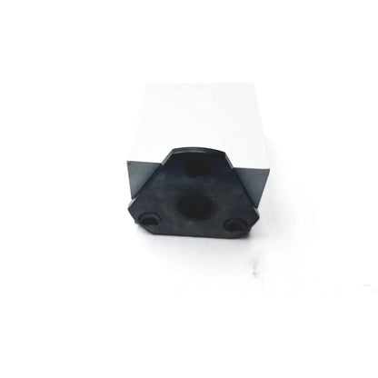 Black three-flute end mill with hexagonal shank and rounded edges for shape calibration kit a1146001b use