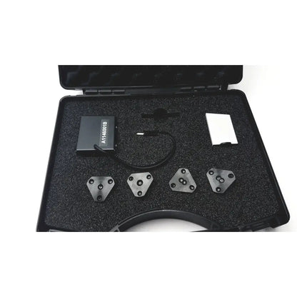 Black a1146001b calibration kit with cable foam case four metal adapters and white component for 3 shape legato 2 scanner