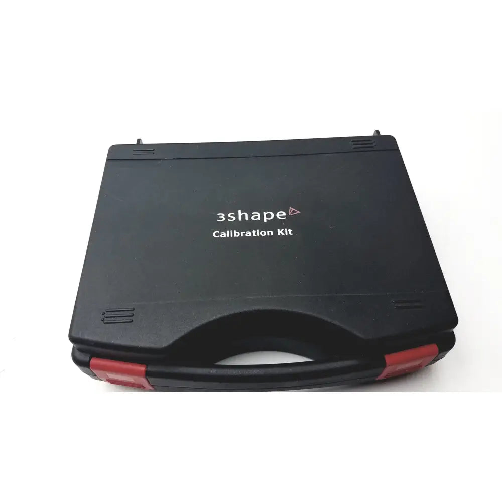 Black 3shape calibration kit a1146001b case with red accents for 3shape legato 2 office scanner accessories