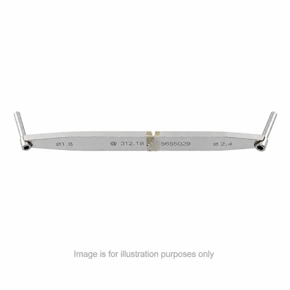 312.18 Drill Depth Gauge with Pivoting Arms – Surgical Orthopedic Instrument - Surgical Depth Gauge