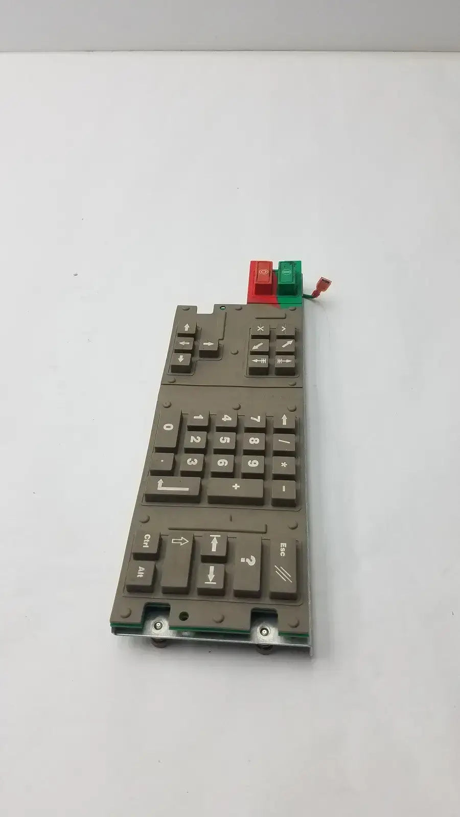 Cincinnati 35421222A Rev A, Rev 7B Black Keyboard Industrial Keyboard, second-hand product photo 2