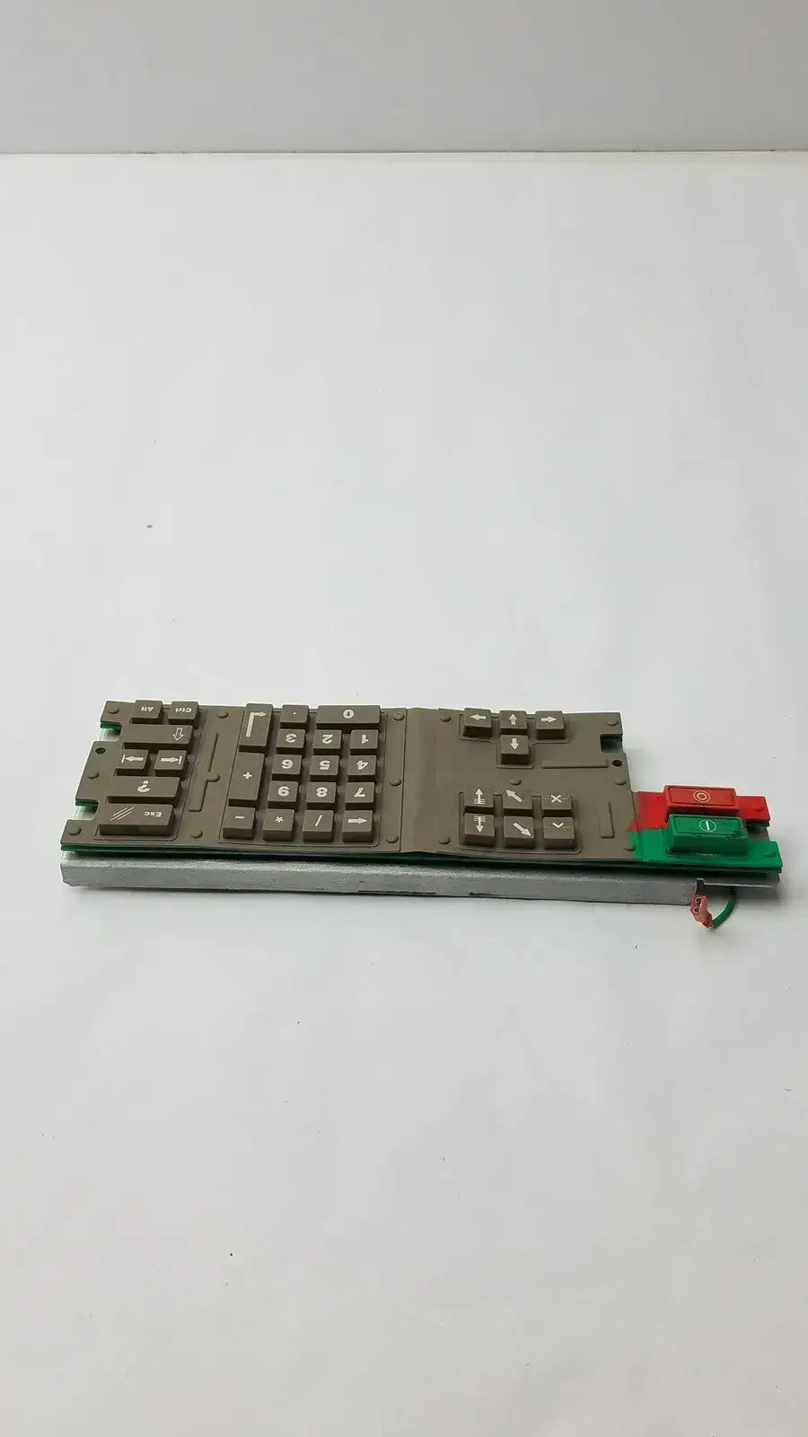 Cincinnati 35421222A Rev A, Rev 7B Black Keyboard Industrial Keyboard, second-hand product photo 3