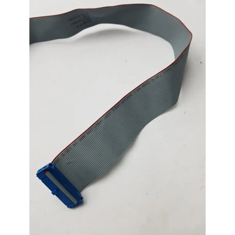 Gray flexible 36 pin female cable harness with blue plastic connector for Tyco 1737809-1 00-88044-02 Rev B