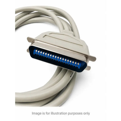 36-Pin Male to 25-Pin Male Parallel Printer Cable - Parallel Printer Cable