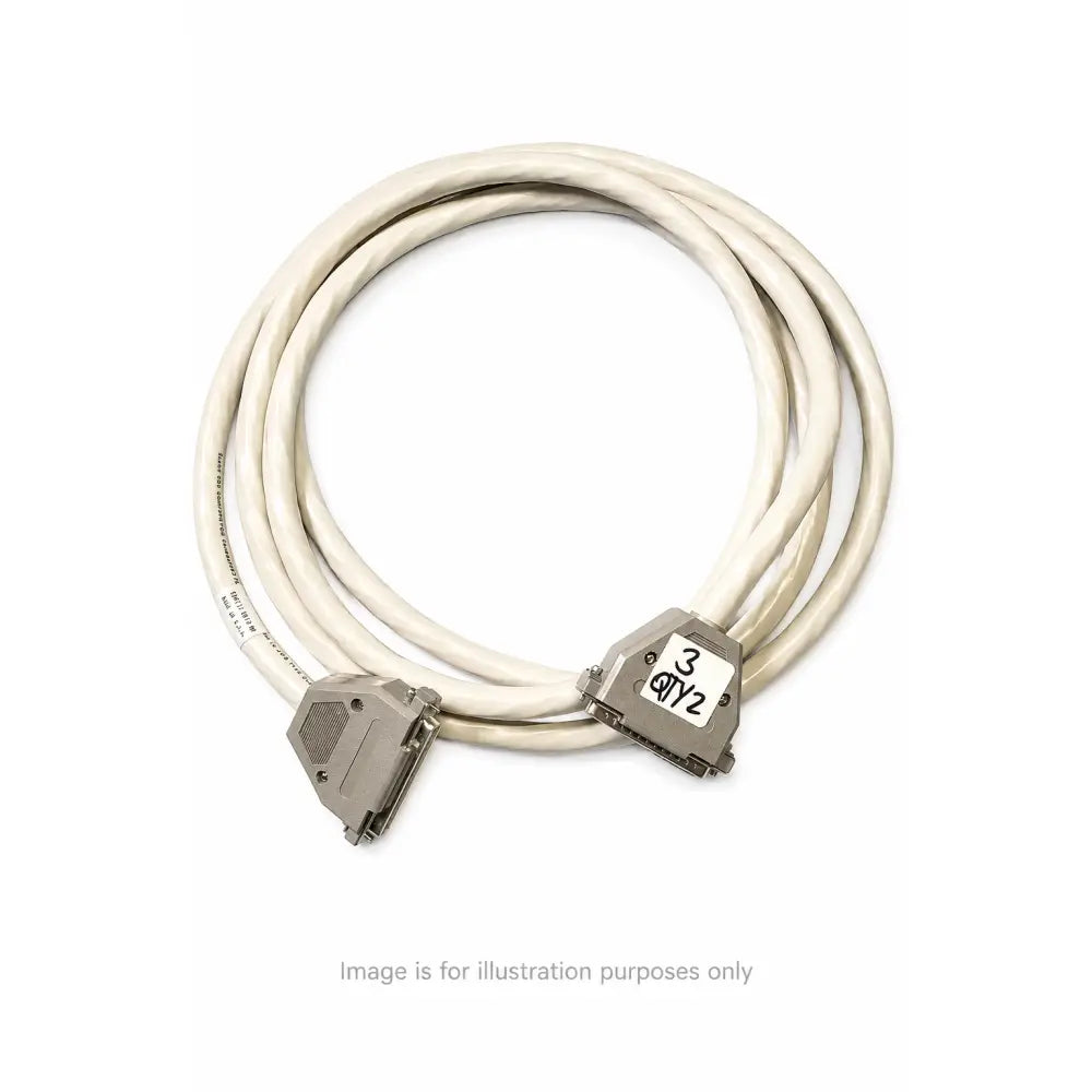 37 Male Pin to 37 Female Pin Connector Data Cable - Medical Cables & Cords