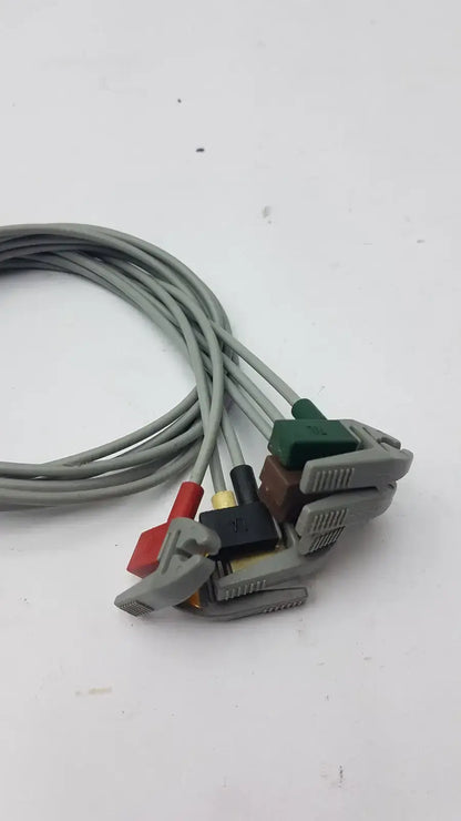 GE Compatible 394111-011 GE Compatible ECG Telemetry 5 Lead, Grabbers ECG Telemetry Leadwire, second-hand product photo 3