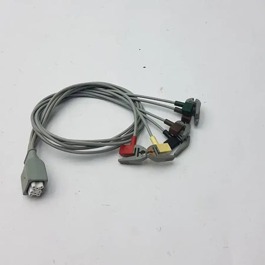 GE Compatible 394111-011 GE Compatible ECG Telemetry 5 Lead, Grabbers ECG Telemetry Leadwire, second-hand product photo 1