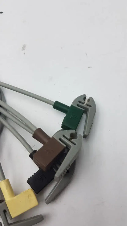 GE Compatible 394111-011 GE Compatible ECG Telemetry 5 Lead, Grabbers ECG Telemetry Leadwire, second-hand product photo 5