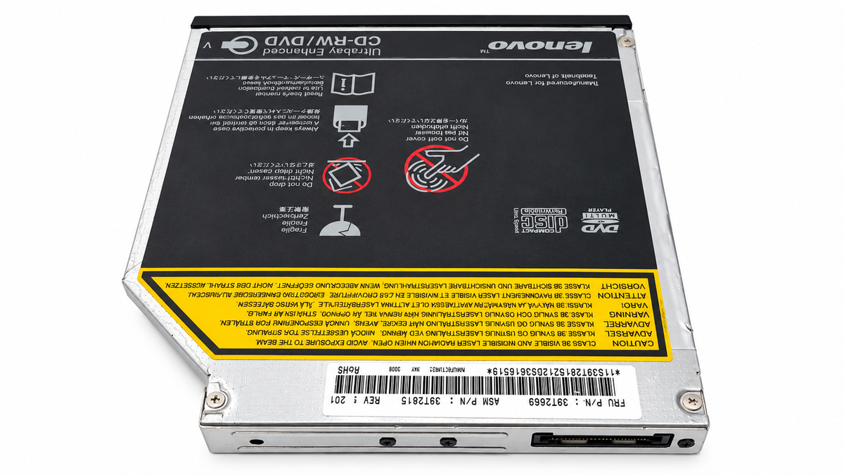 Lenovo GCC-T10N Ultrabay Enhanced CD-RW/DVD Drive P/N 39T2669