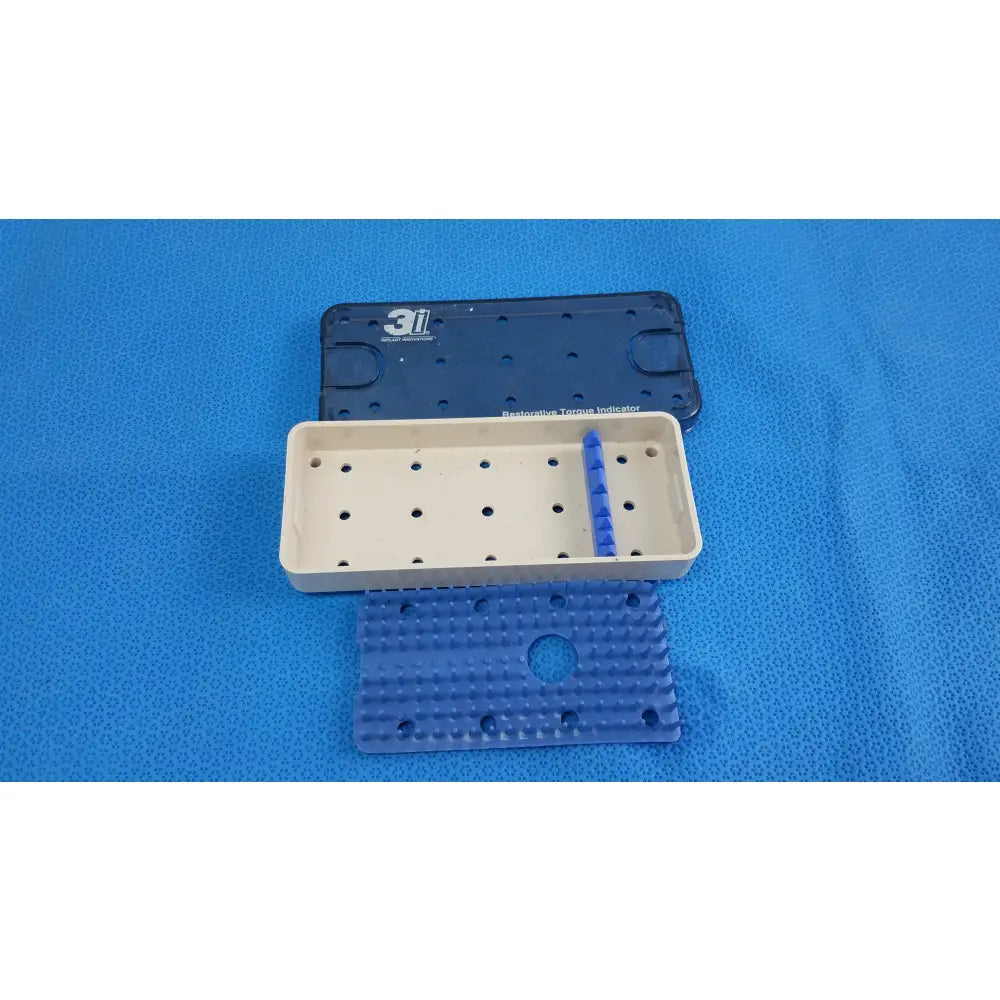 3i Restorative Torque Indicator Dental Kit Wrench With Driver Tip & Sterilization Case - Restorative Torque Indicator