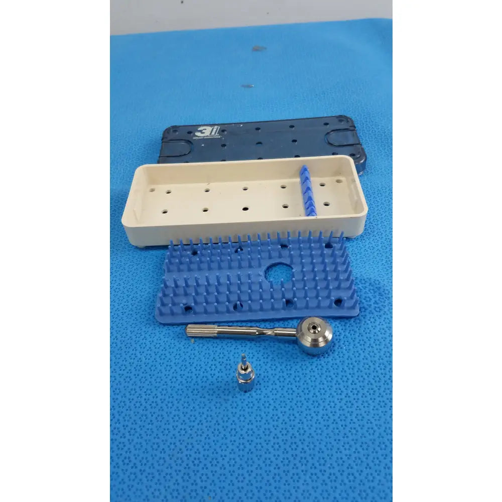 3i Restorative Torque Indicator Dental Kit Wrench With Driver Tip & Sterilization Case - Restorative Torque Indicator