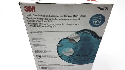 3M 1860S Small Health Care Particulate Respirator and Surgical Mask, Exp 10-2026 Surgical N95 Respirator, new product photo 5