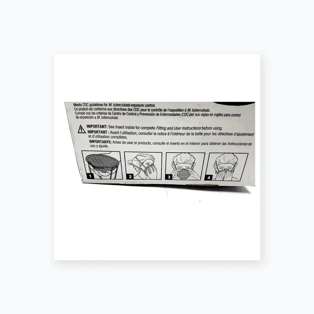 3M 1860S Small Health Care Particulate Respirator and Surgical Mask, Exp 10-2026 Surgical N95 Respirator, second-hand product photo 6