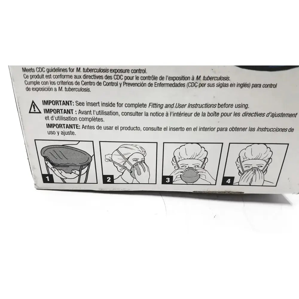 3M 1860S Small Health Care Particulate Respirator and Surgical Mask, Exp 10-2026 Surgical N95 Respirator, second-hand product photo 6