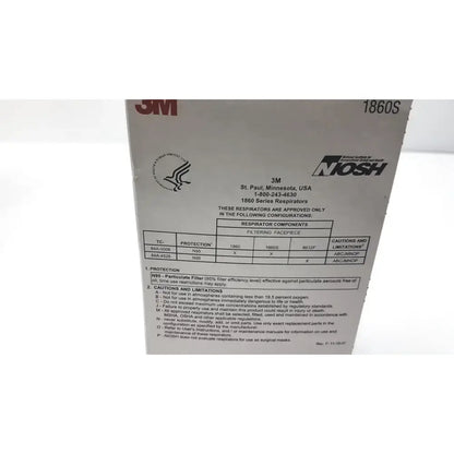 3M 1860S Small Health Care Particulate Respirator and Surgical Mask, Exp 10-2026 Surgical N95 Respirator, second-hand product photo 4