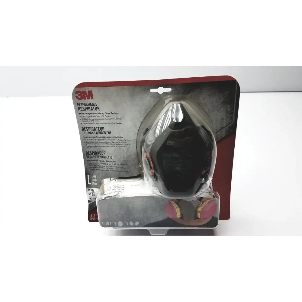 Reuse Medical 3M 60923 Half Mask Respirator Mask Replacement Cartridges, as-is (for parts) product photo 1