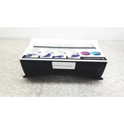 Black rectangular 3m attest auto-reader 490h incubator box with white labeling and colorful circular icons reading bi activation