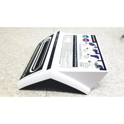 White and black plastic box for nail uv lamp system shown with 3m attest auto-reader 490h incubator reader