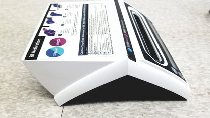 White and black plastic 3m attest auto-reader 490h incubator with sleek angular design and bi activation steam icons
