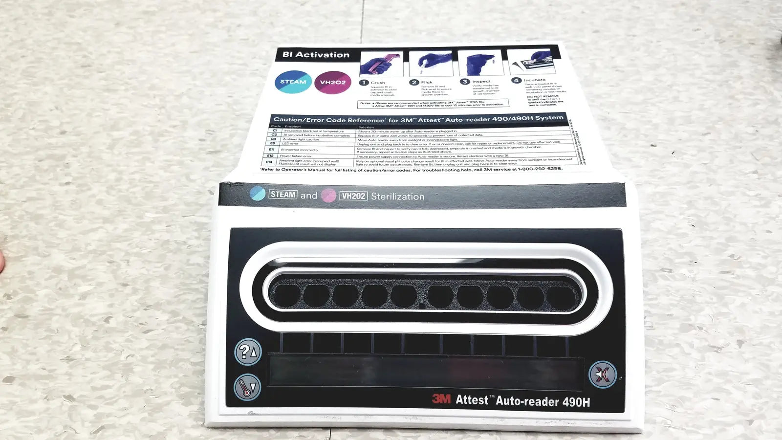 Reuse Medical 3M Attest Auto-reader 490H Incubator / Reader Other Medical, Lab & Dental Supplies, second-hand product photo 1