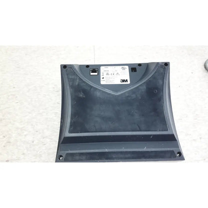 Black plastic 3m branded cover with central label and four mounting holes for 490h vh202 steriliization incubator