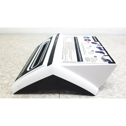 White and black uv nail lamp with sleek angular design used in 3m attest auto-reader 490h vh202 steriliization incubator