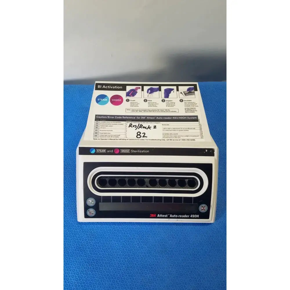 3M Attest Auto-Reader 490H VH202 Sterilization Sterilization Auto-Reader, as-is (for parts) product photo 1