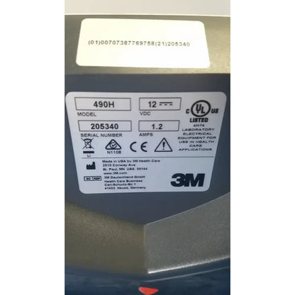 3M Attest Auto-Reader 490H VH202 Sterilization Sterilization Auto-Reader, as-is (for parts) product photo 7
