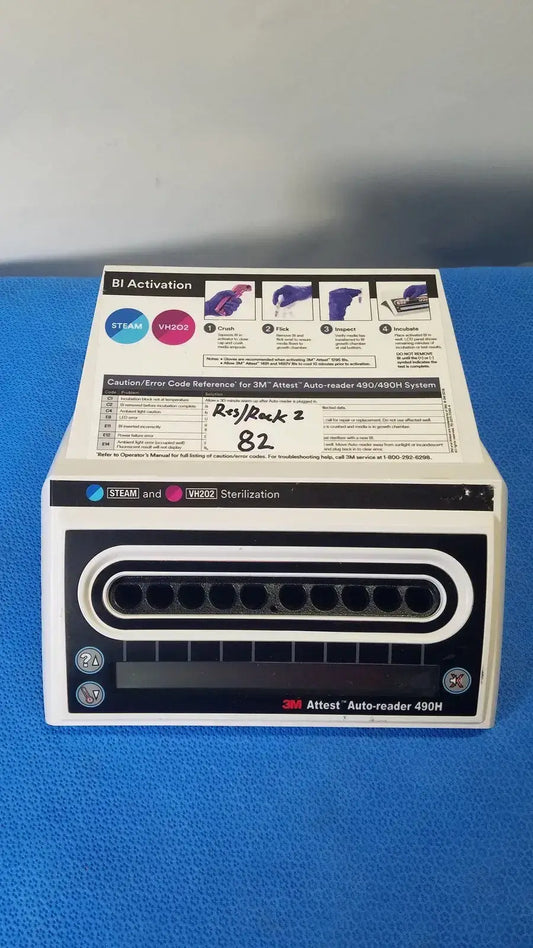 3M Attest Auto-Reader 490H VH202 Sterilization Sterilization Auto-Reader, as-is (for parts) product photo 1