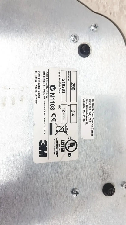 3M Attest Auto-Reader Incubator, Model 290 Biological Indicator Auto-Reader, second-hand product photo 5