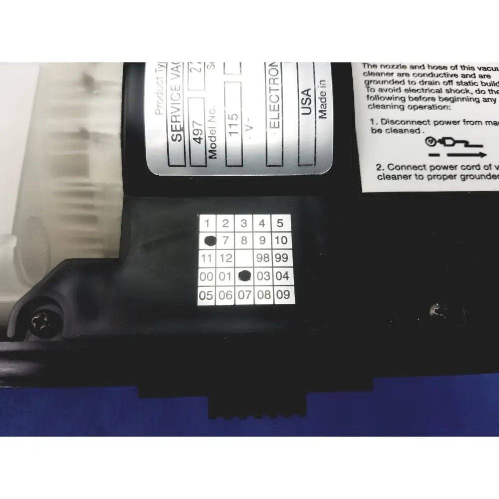 3M Electronics 497 Service Vacuum Service Vacuum, second-hand product photo 4