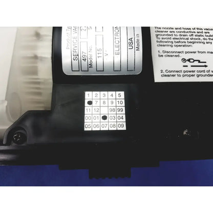 3M Electronics 497 Service Vacuum Service Vacuum, second-hand product photo 4