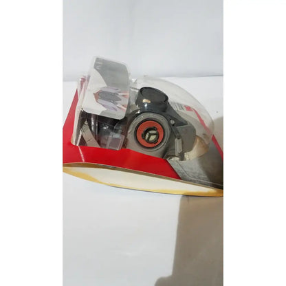 3M half face reusable respirator medium valved black and red mask in clear plastic packaging for protection