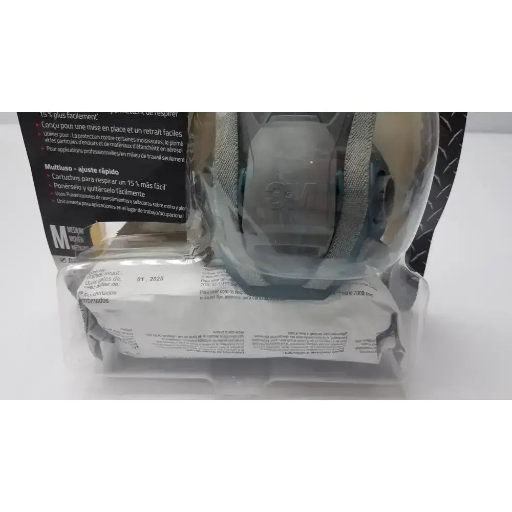 3M Mask Cool Flow Valve Respirator Filtration Efficiency Pro Respirator Mask, second-hand product photo 2
