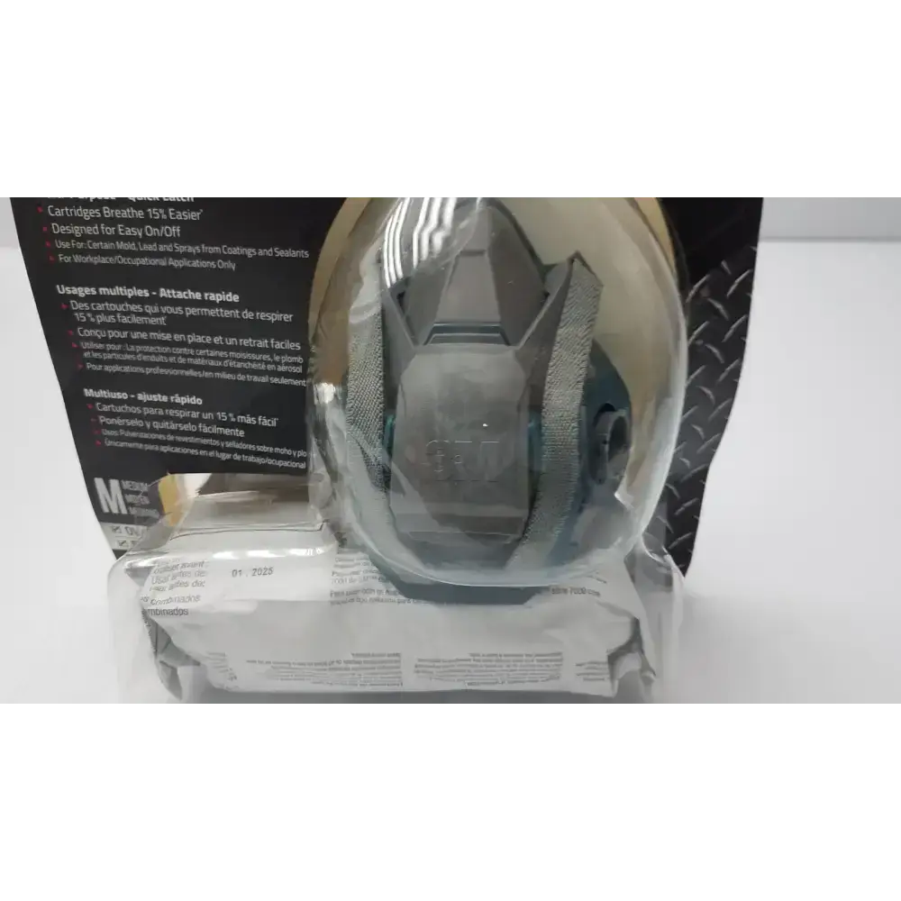 3M Mask Cool Flow Valve Respirator Filtration Efficiency Pro Respirator Mask, new product photo 5