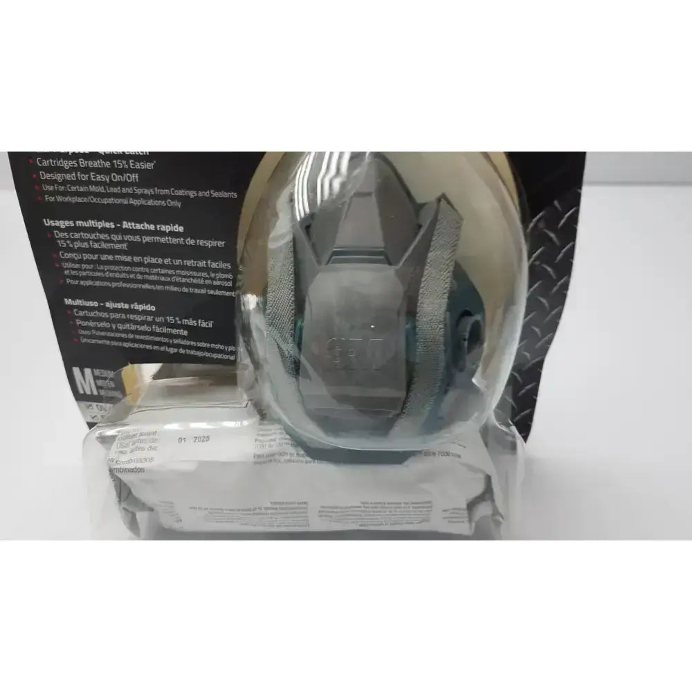 3M Mask Cool Flow Valve Respirator Filtration Efficiency Pro Respirator Mask, second-hand product photo 5