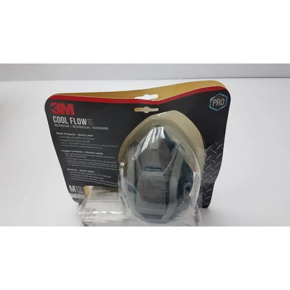 3M Mask Cool Flow Valve Respirator Filtration Efficiency Pro Respirator Mask, second-hand product photo 1