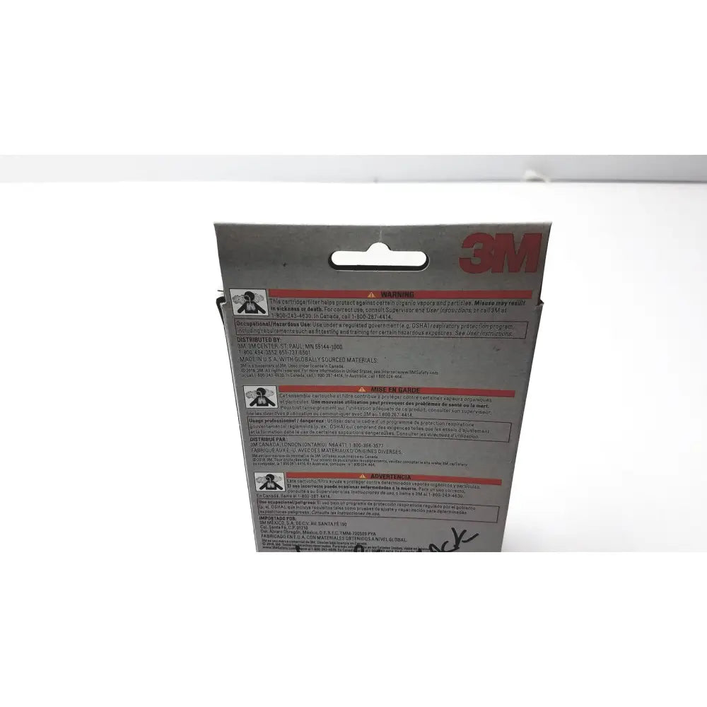 Black and gray tool box with red 3M branding for the performance replacement kit of paint project respirator ov/p95