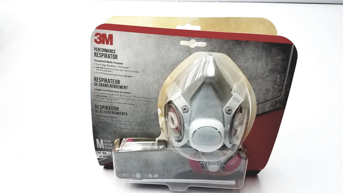 3M Performance Respirator Medium Respirator, new product photo 1