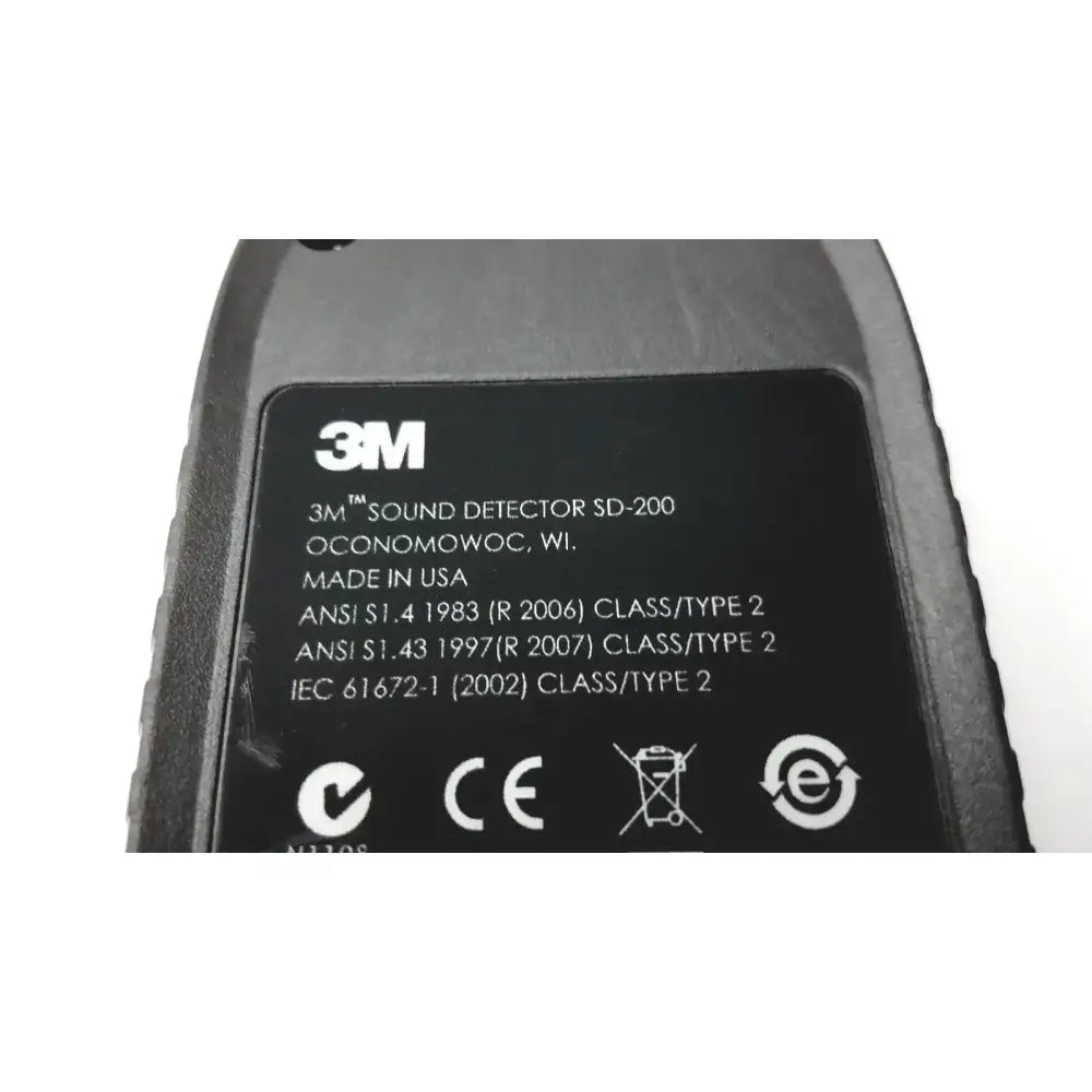 3M SD-200 Sound Level Meter Sound Level Meter, second-hand product photo 6