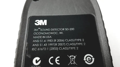 3M SD-200 Sound Level Meter Sound Level Meter, second-hand product photo 6