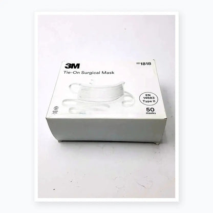 3M Tie-On Surgical Mask EN14683 Type II Blue 1818 Surgical Mask, second-hand product photo 1