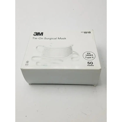 3M Tie-On Surgical Mask EN14683 Type II Blue 1818 Surgical Mask, second-hand product photo 1