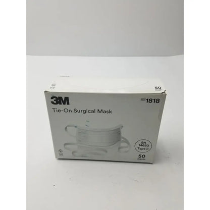 3M Tie-On Surgical Mask EN14683 Type II Blue 1818 Surgical Mask, second-hand product photo 6