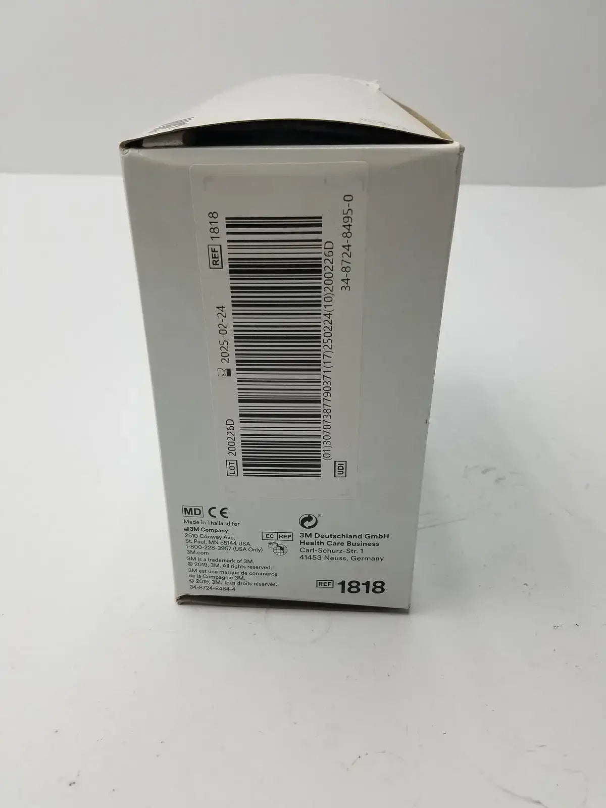 3M Tie-On Surgical Mask EN14683 Type II Blue 1818 Surgical Mask, second-hand product photo 5
